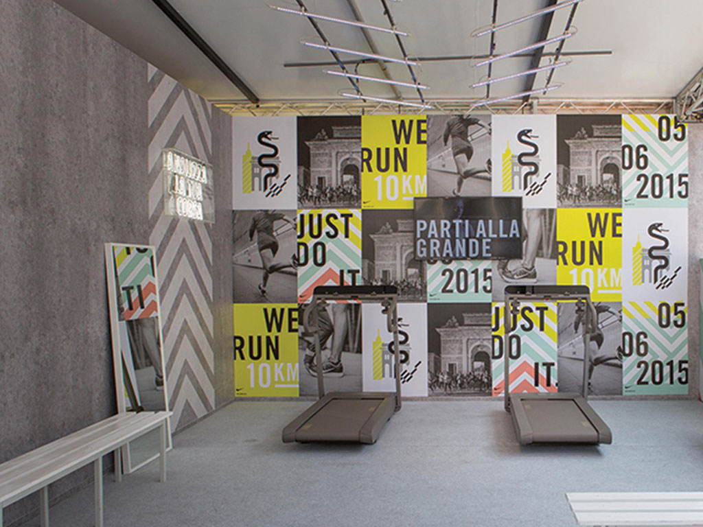 Nike pop-up store  Communication Arts